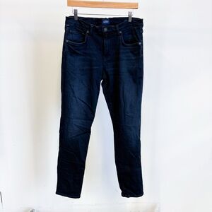 $238 NWOT Citizens Of Humanity “London” Slim Jeans in Dark Denim Sz 30